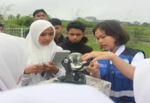 MAN 2 Manggarai Outing Class ke Stasiun BMKG Frans Sales Lega Ruteng